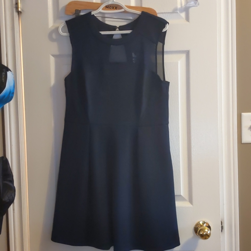 Dark navy formal dress